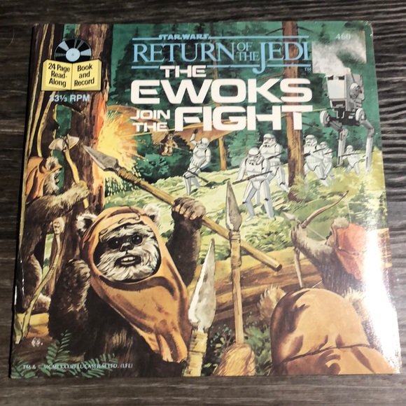 Vintage Star Wars Ewoks Read Along Record Sealed